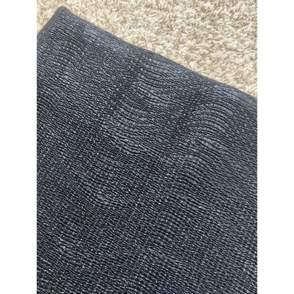 ⭐ 3/$15 BCBGeneration Small Shiny Black Textured Mini Skirt - Picture 2 of 6